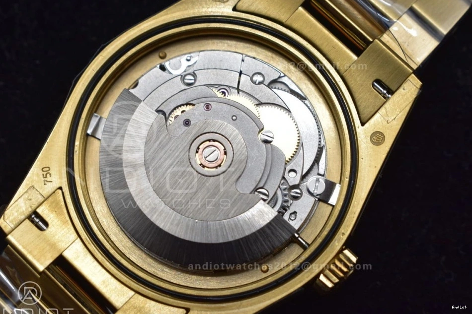 Version V2 36 YG Bracelet BPF A2836 DayDate On Best President 0218